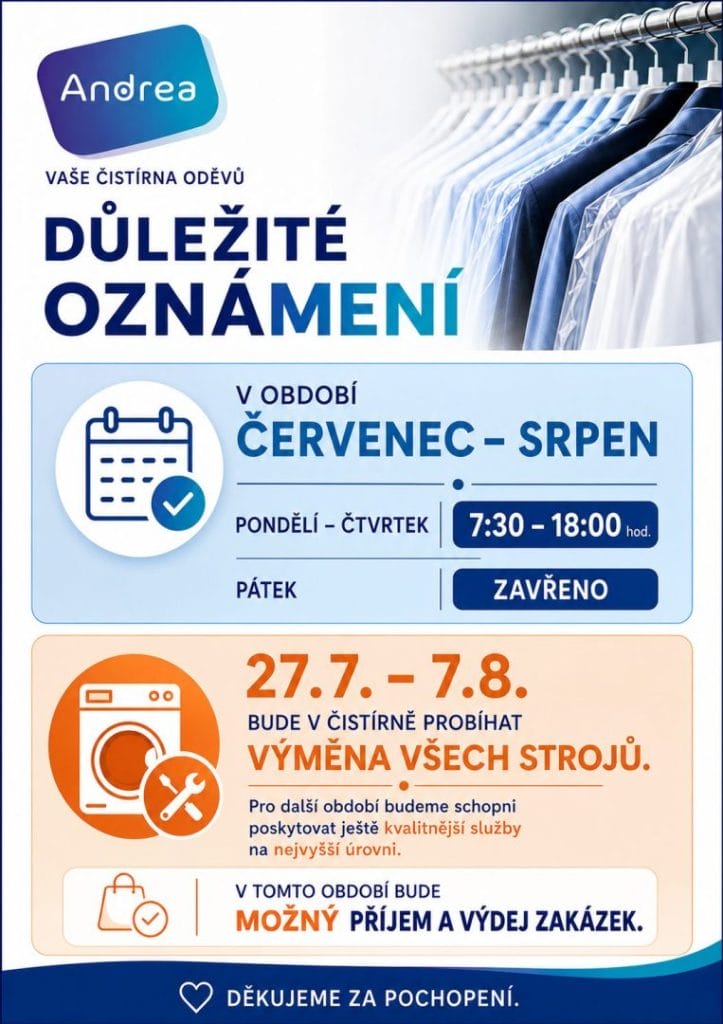 čistírna oděvů