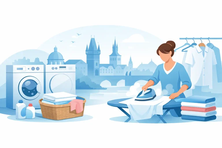 Praní a žehlení prádla Praha bez starostí